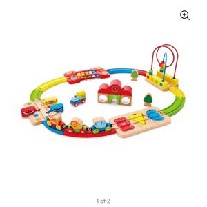 Hape Rainbow Puzzle Railway